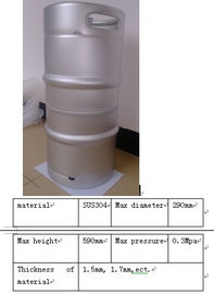 American Standard Metal Beer Keg, Keg USA 1 / 4bbl Với  Spear