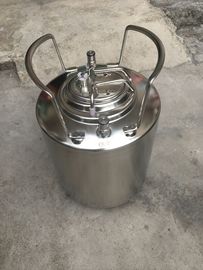 Nhà bền Brew Keg 2.5 Gallon cấp thực phẩm Vật liệu thép không gỉ