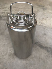 Tùy chỉnh SS Home Brew Keg, 5 Gallon Corny Keg Với Van giảm áp và nắp đậy